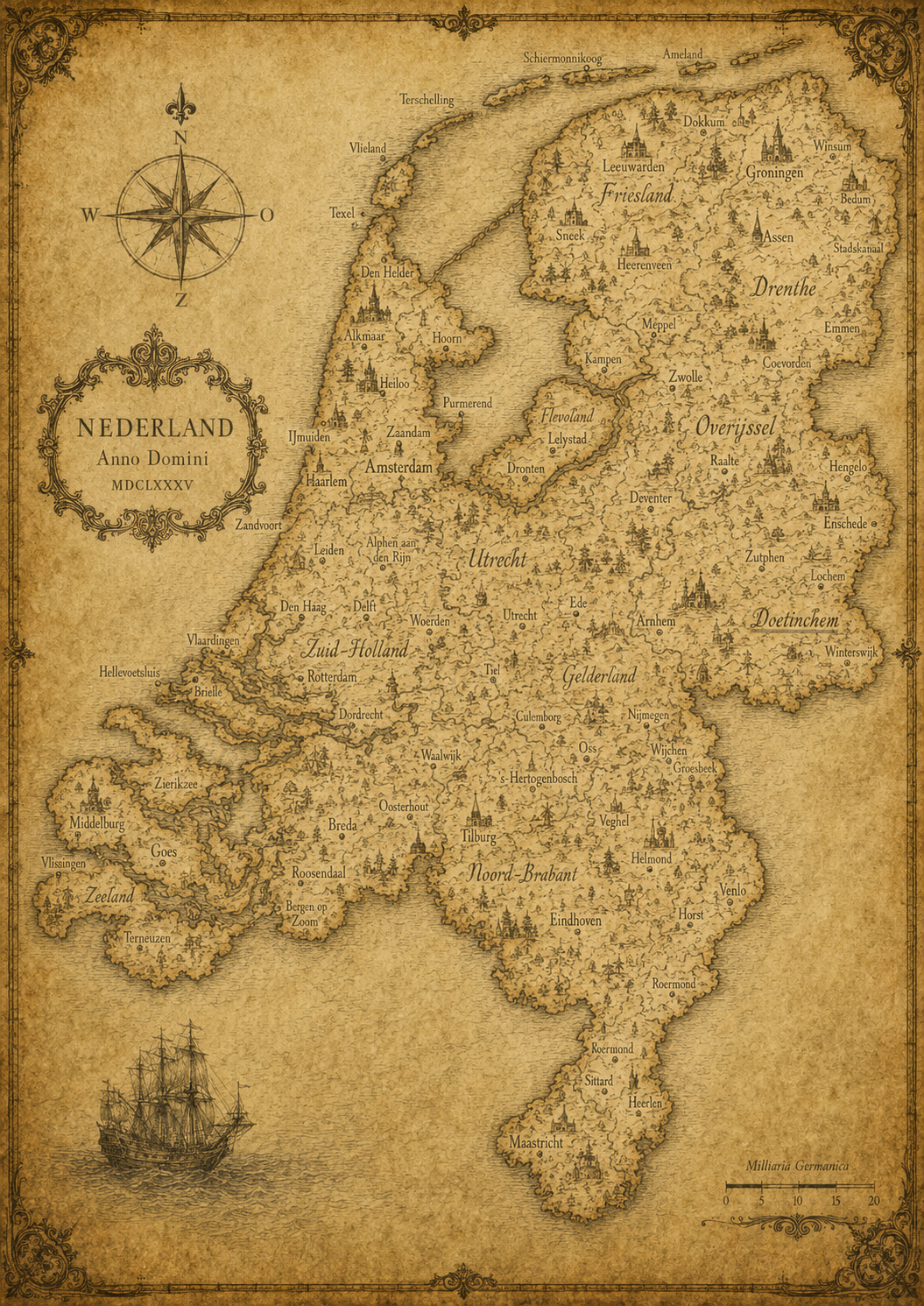 Schatkaart ronde 1